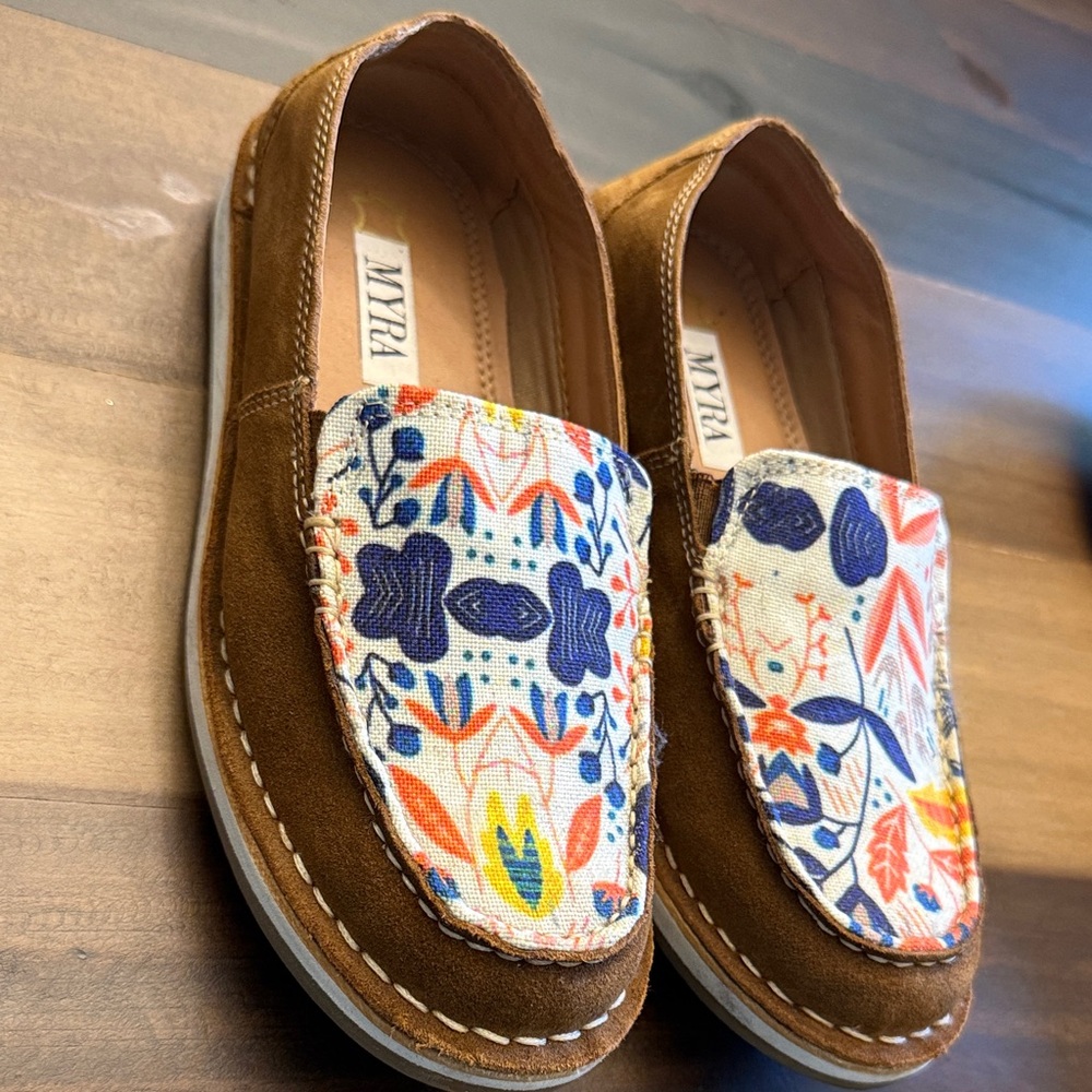 Myra Brown Moccasins